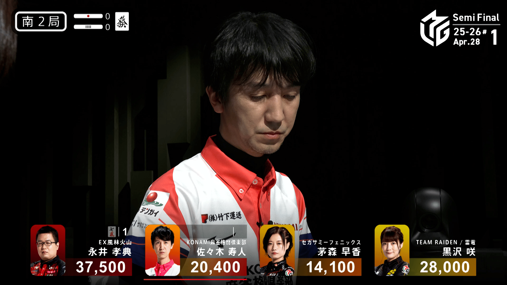 麻雀　連盟カード　タキヒサ　レア　佐々木寿人　滝沢和典 Mリーグ・KONAMI麻雀格闘倶楽部の絶対的エース、佐々木寿人選手が待望
