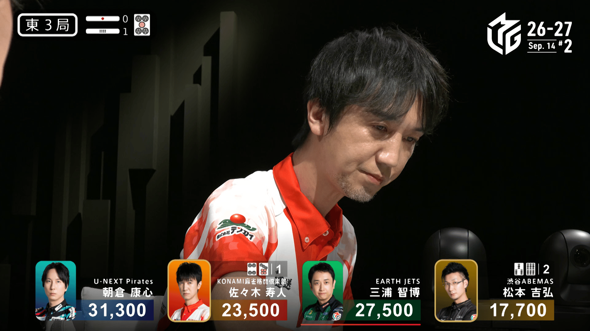 Mリーグ - ベストコレクション - 滝沢和典:5/9 2G 南1-1 8000オールの