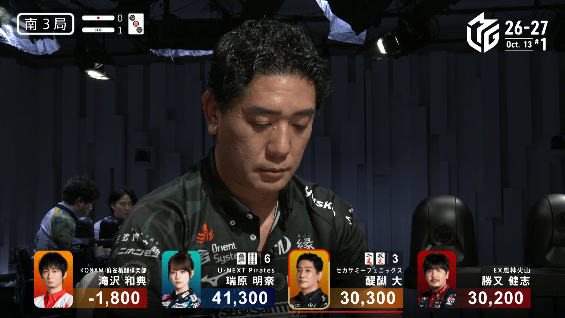 Mリーグ - ベストコレクション - 醍醐大:5/16 2G 南4-3 『七』が
