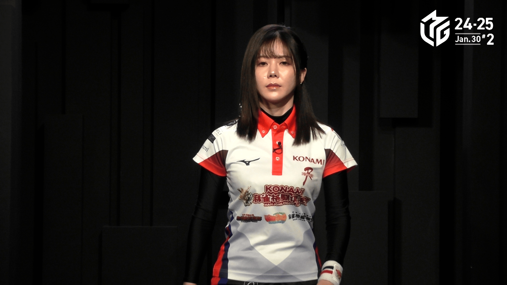 Mリーグ - 2024-25 - 【1月30日 第2試合】高宮まり:キラキラ髪の毛に