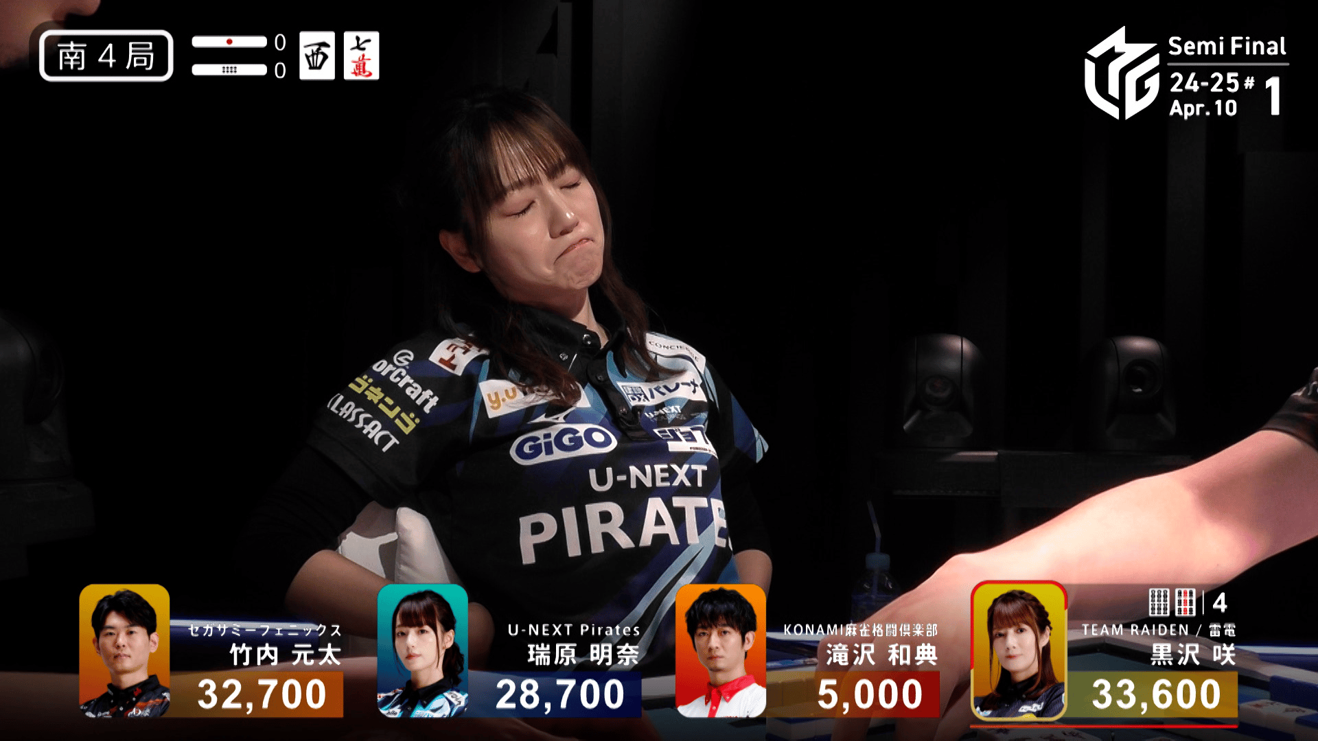 サイン入り Mリーグ 瑞原明奈 2024-25 マフラータオル マフラー