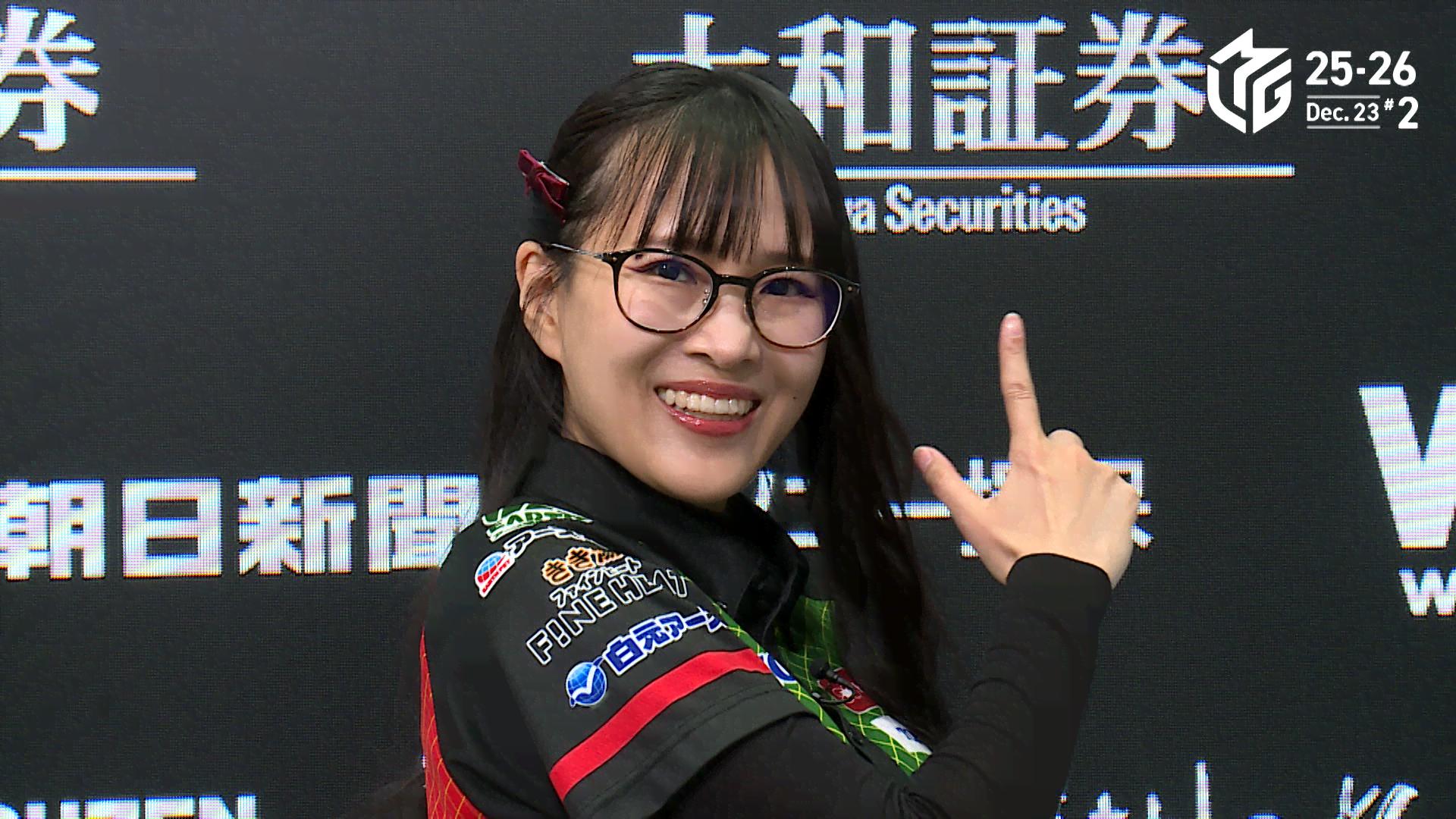 Mリーグ2025-26公式ガイドブック 逢川恵夢 直筆サイン本 シュリンク未開封 Mリーグ - 2025-26 - 【12月23日 第2試合】逢川恵夢:インタビュー
