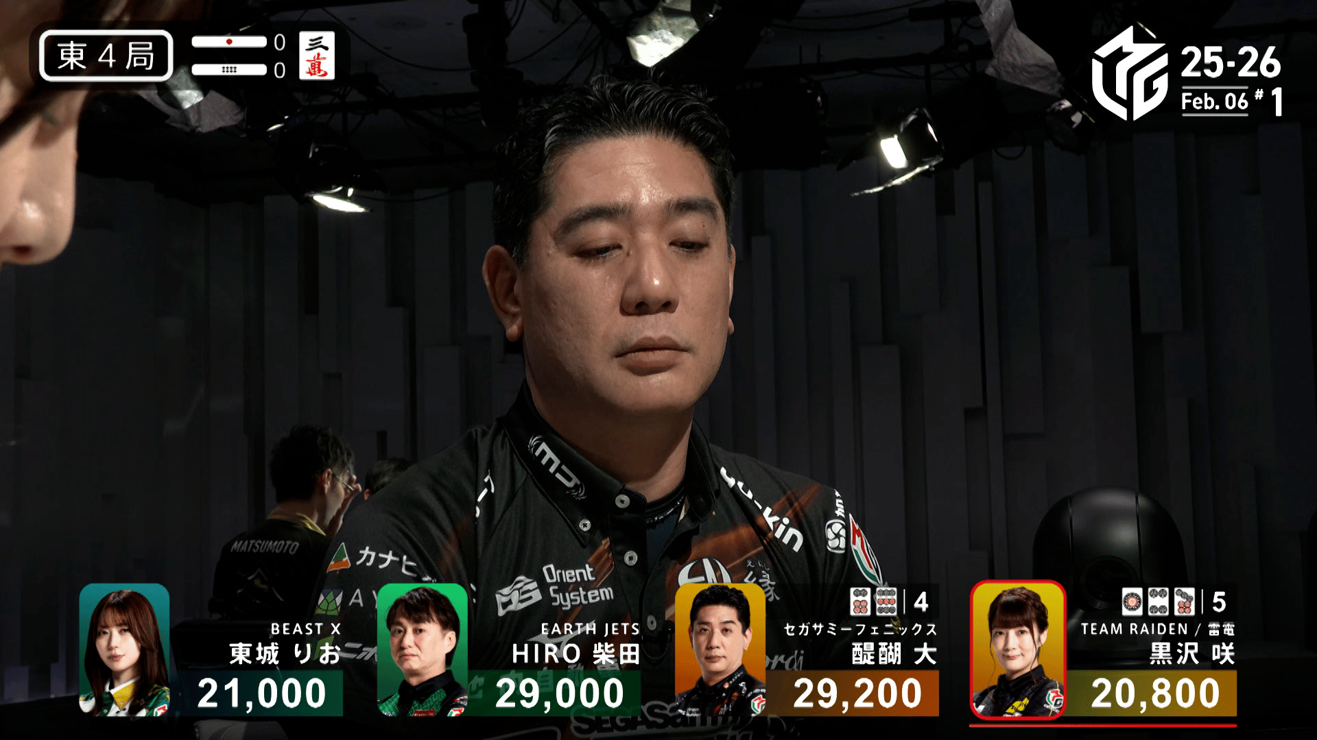 Mリーグ - 2025-26 - 【2月6日 第1試合】醍醐大:驚異のビタ止めに称賛