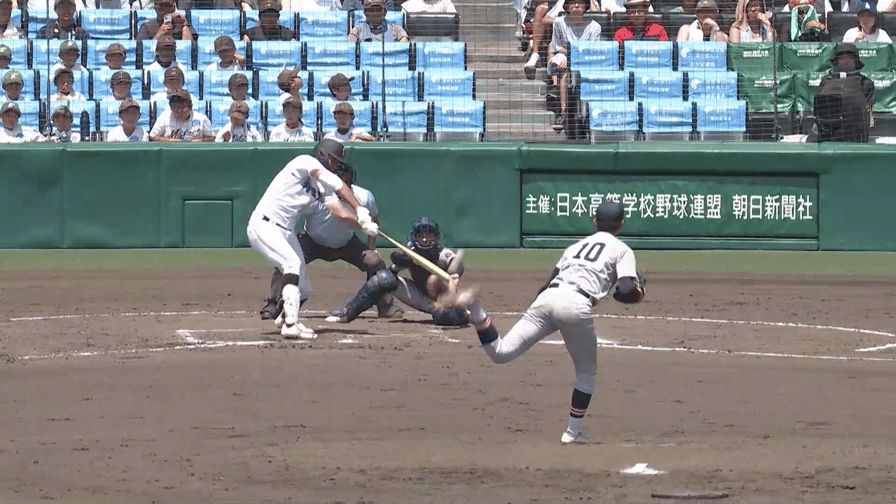 バーチャル高校野球 3回戦 8.16 広陵 慶応 広陵・真鍋