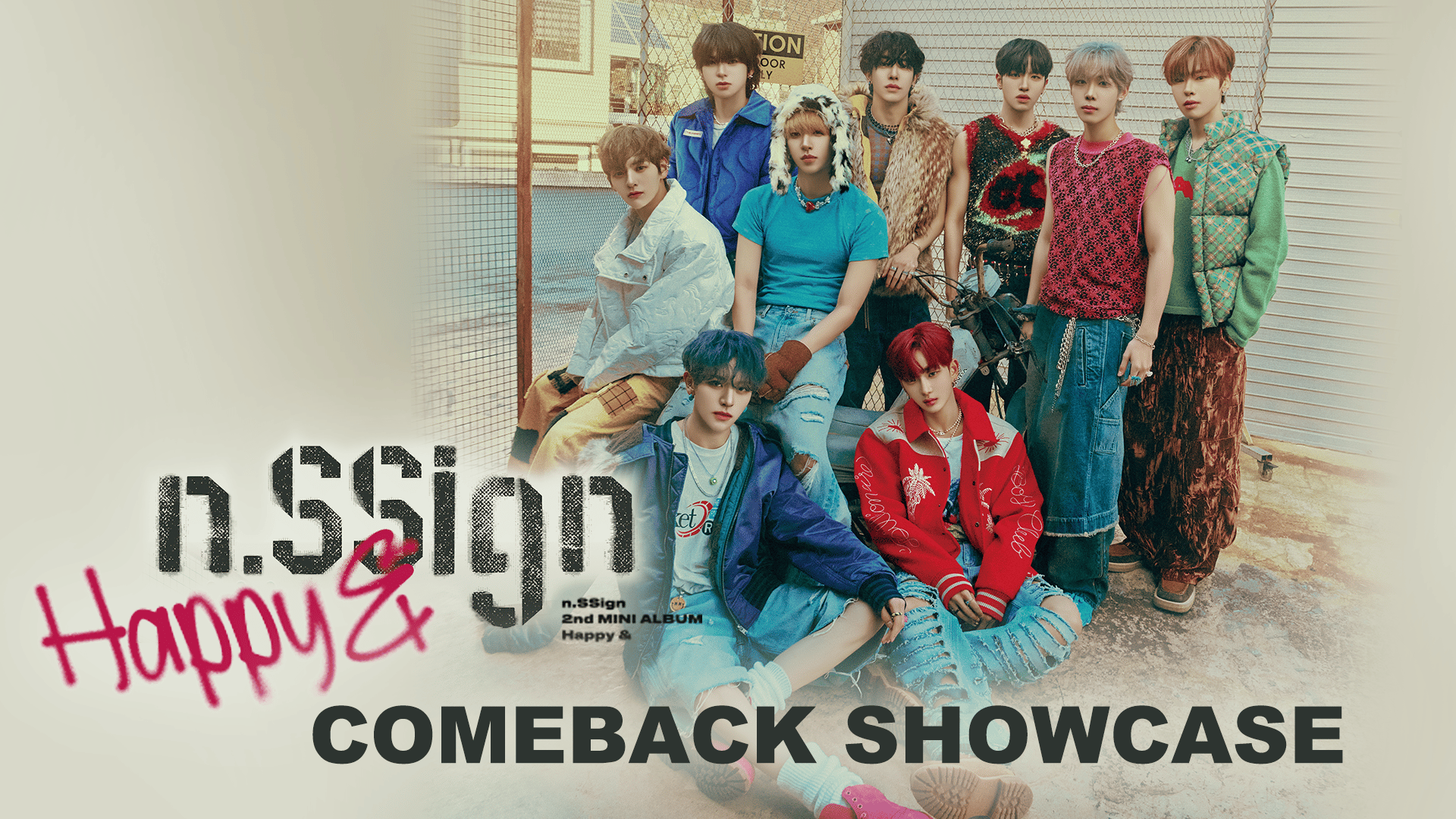 n.SSign 'Happy &' Comeback Showcase | 新しい未来のテレビ | ABEMA