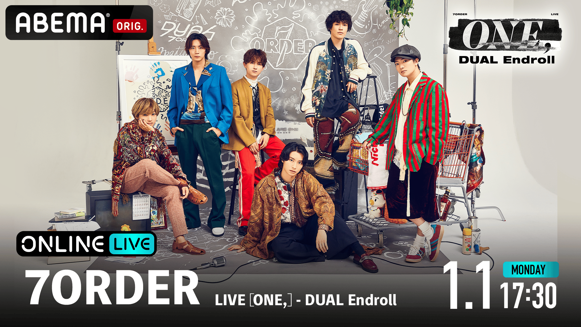 ミュージック 7ORDER / LIVE TOUR 2023 DUAL 7ORDER LIVE TOUR 2023 DUAL | ディスコグラフィ | 7ORDER