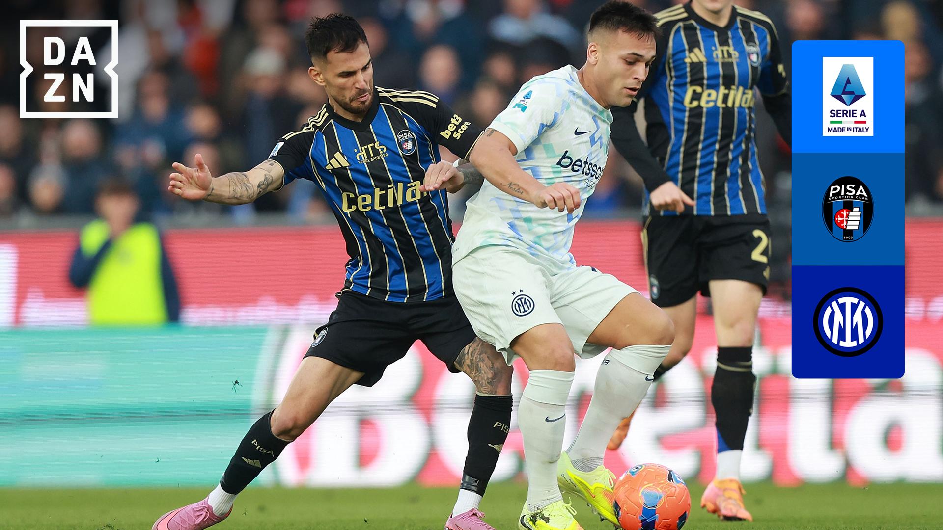 11.30 ピサ vs インテル : 第13節 ハイライト - セリエA - 第13節