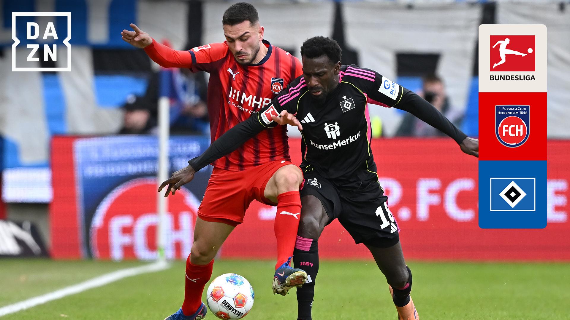 2.7 ハイデンハイム vs ハンブルガーSV : 第21節 ハイライト