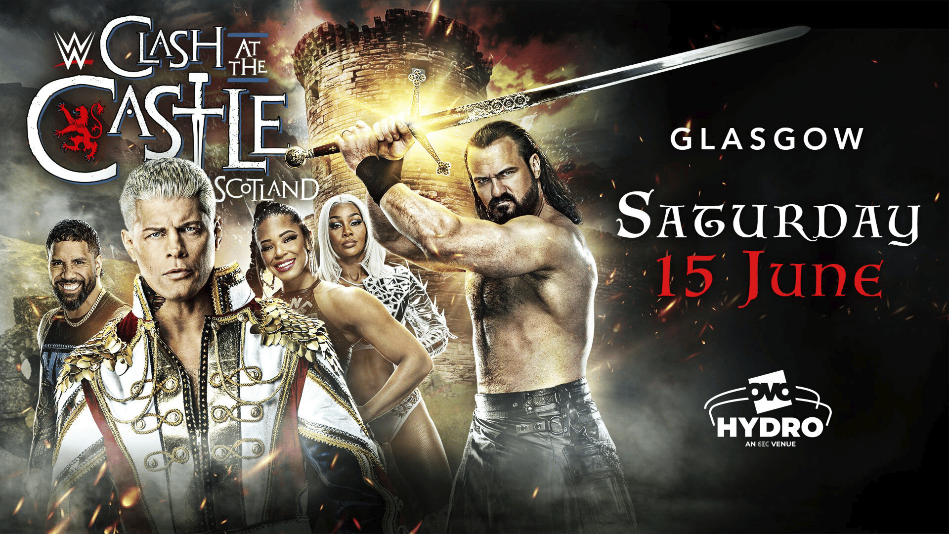 WWE プレミアムライブイベント - Clash At The Castle - クラッシュ