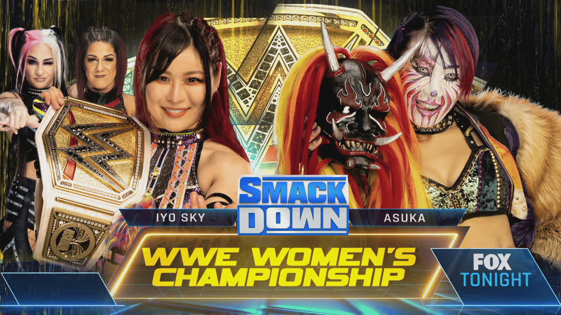 WWE女子王座戦 イヨ・スカイ vs ASUKA 2023.9.22 | 新しい未来のテレビ