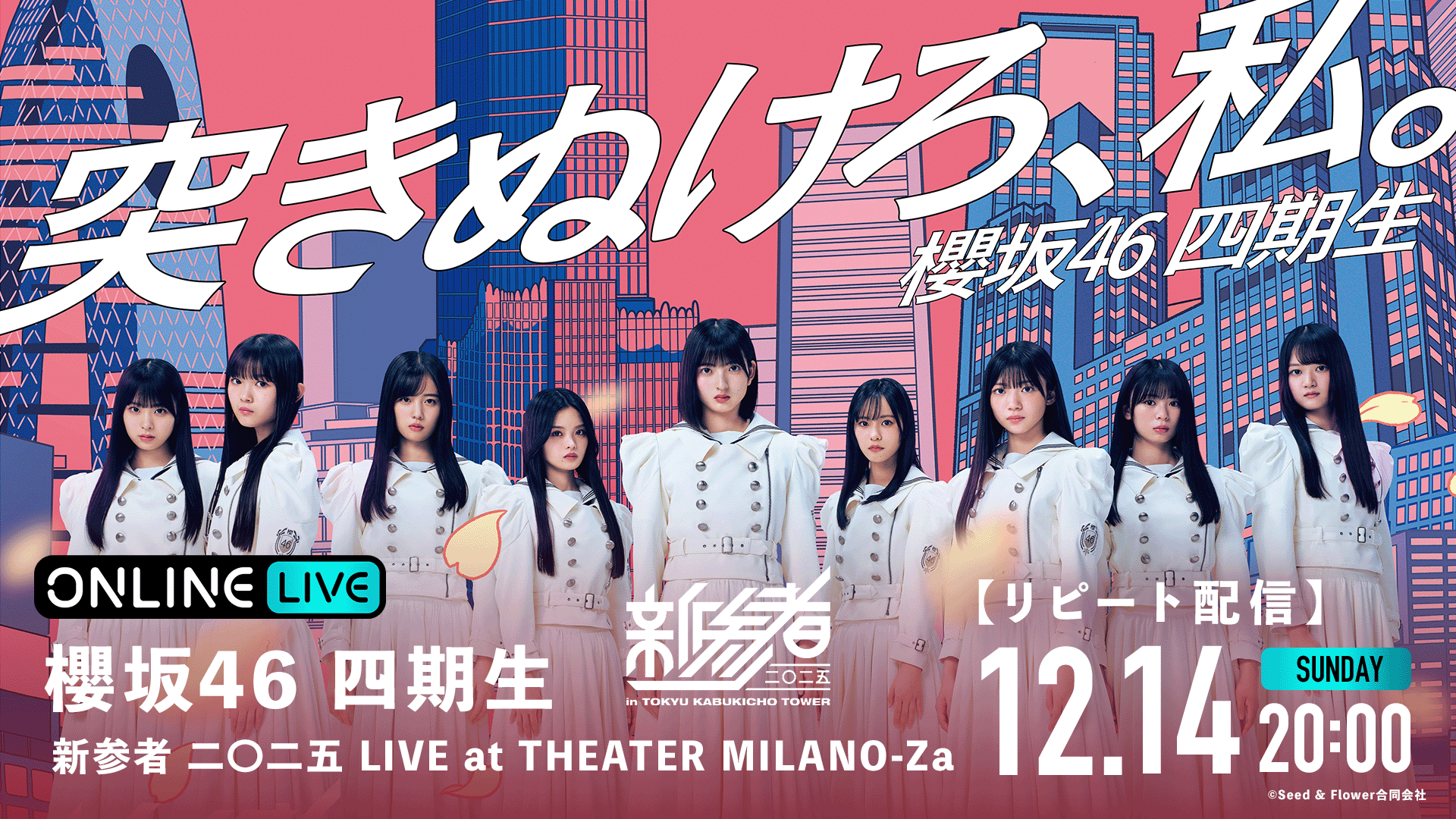 新参者 二〇二五 LIVE at THEATER MILANO-Za (音楽) | 無料動画