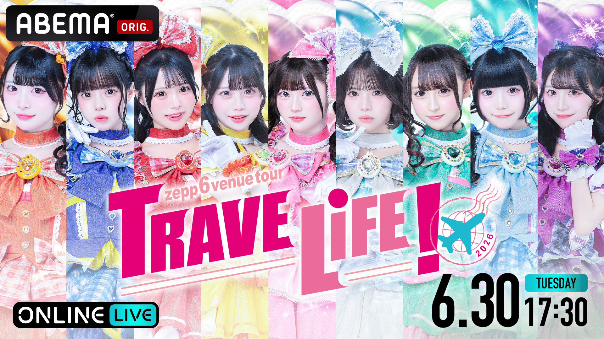 iLiFE! Zeppツアー 「TRAVELiFE! 2026」 | 新しい未来のテレビ | ABEMA