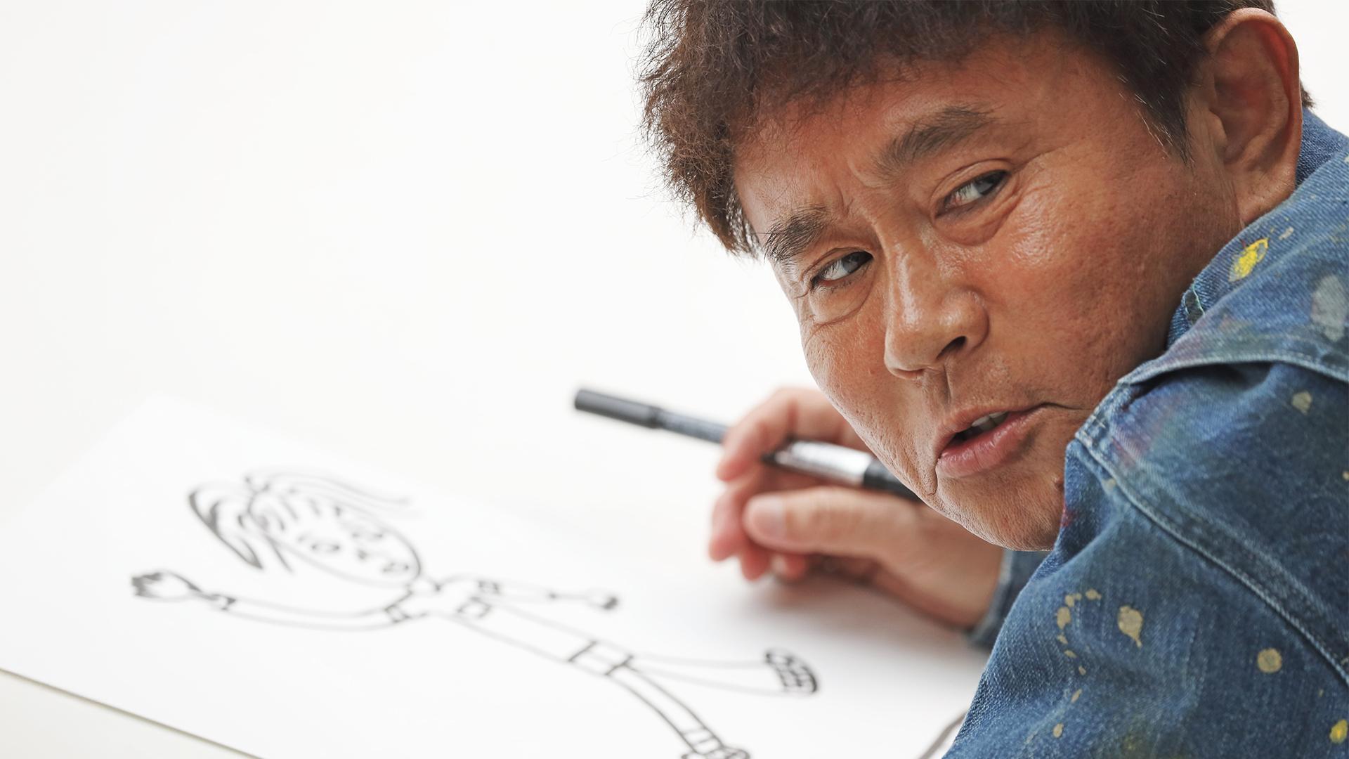 浜田雅功初の個展 作品制作に密着 - 浜田雅功と黒い線 - シーズン1