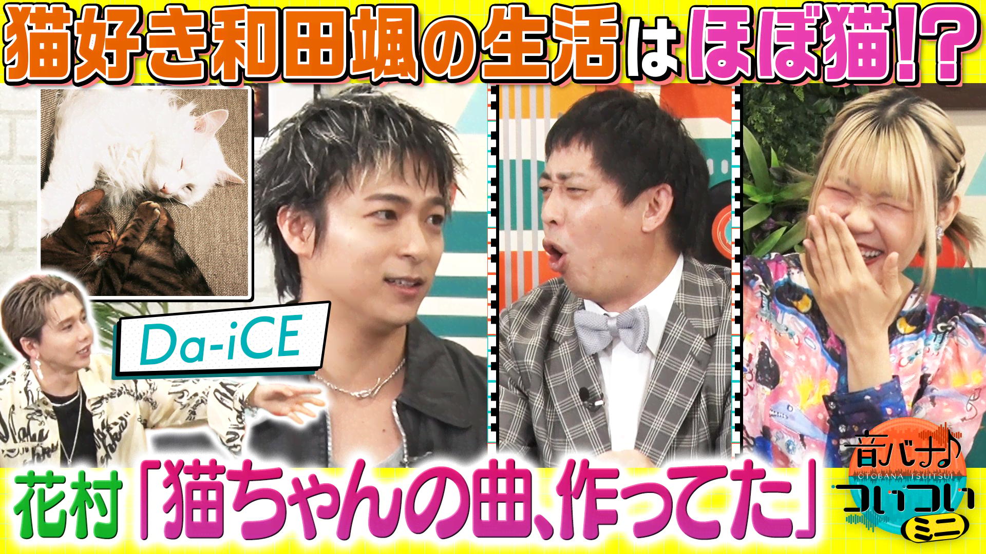 【Da-iCE 花村想太＆和田颯】さらば森田も共感！猫あるある！ - 音バナ♪ついつい - 音バナ♪ついついミニ (バラエティ) | 無料動画 ...