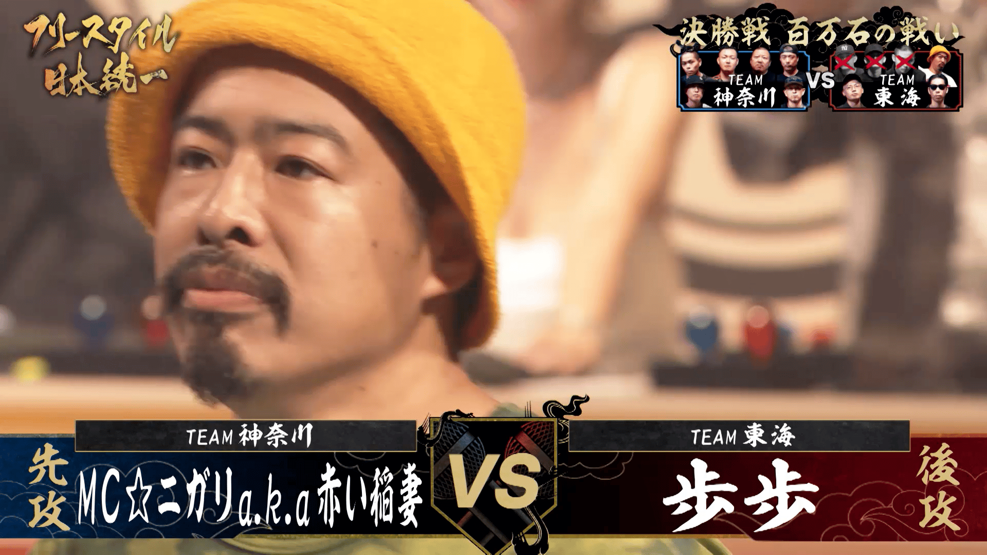 フリースタイル日本統一 - 1st season - 決勝:MC☆ニガリa.k.a