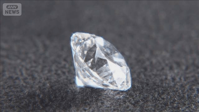 世界が注目する人工ダイヤモンド 数週間で“成長”驚きの製造法【グッド