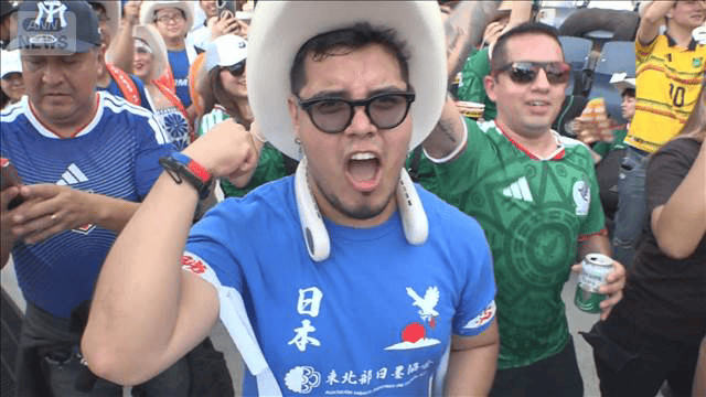 W杯 日本代表まもなく第2戦 メキシコで応援 日系4世の想い - 最新の