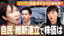 自民と維新“連立視野” 株価の動きはどうなる?
