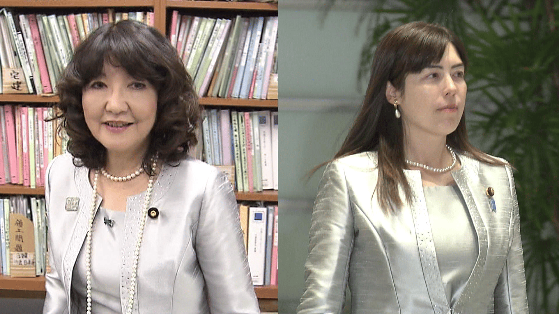 独自検証│小野田紀美大臣の銀ドレス 片山さつき大臣の