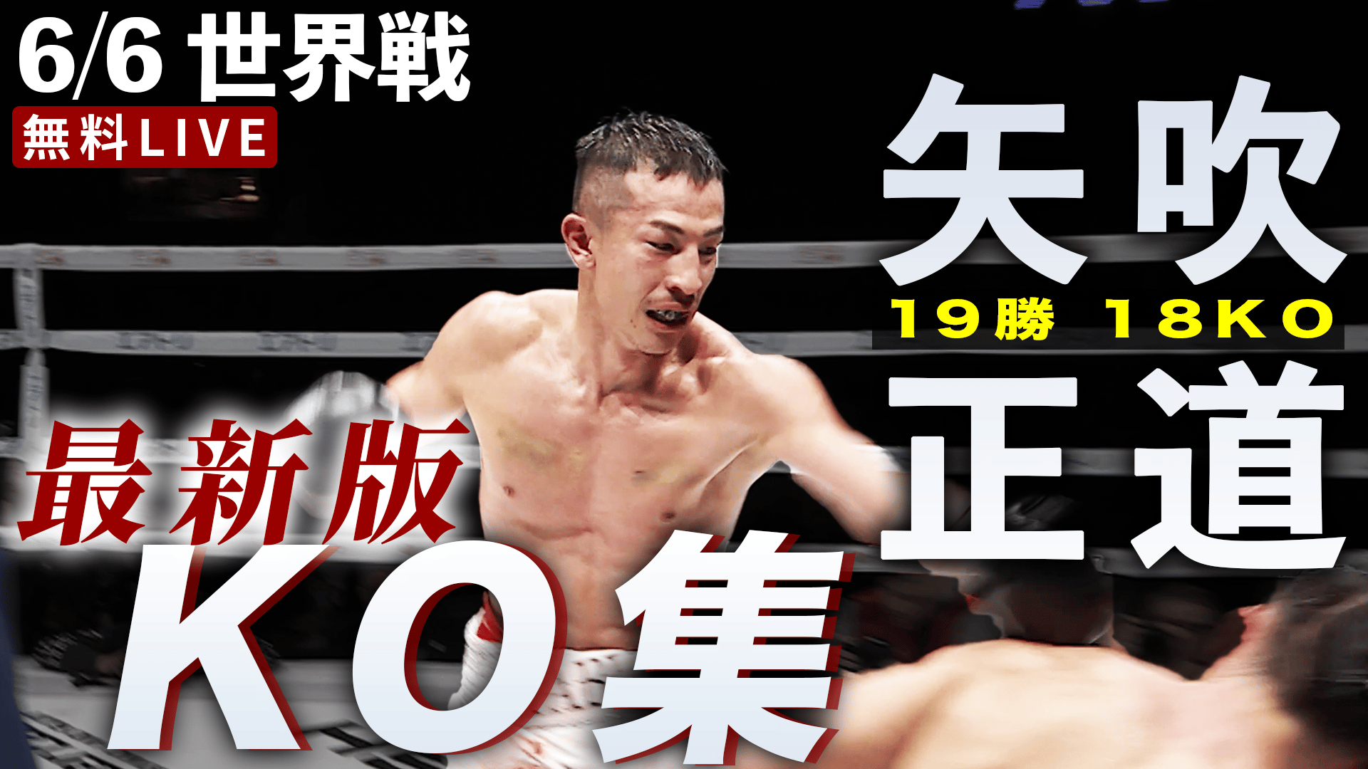 亀田興毅 3150シリーズ - 3150FIGHT 10 - 【矢吹正道】勝利時のKO率9