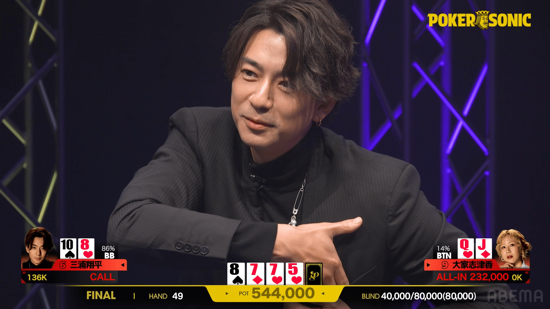 気持ちとは裏腹に 勝利の女神は悪戯に 決勝卓 後半 - 小籔千豊presents