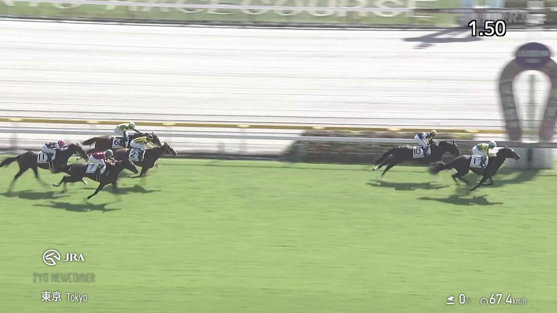 10.10 東京5R メイクデビュー東京 ルメール騎乗の新馬・サトノカグラ