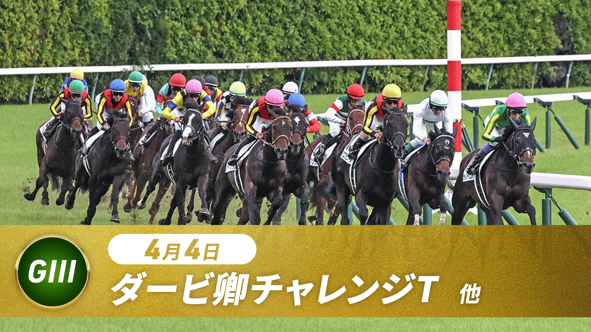4.4 中央競馬全レース中継 | 新しい未来のテレビ | ABEMA