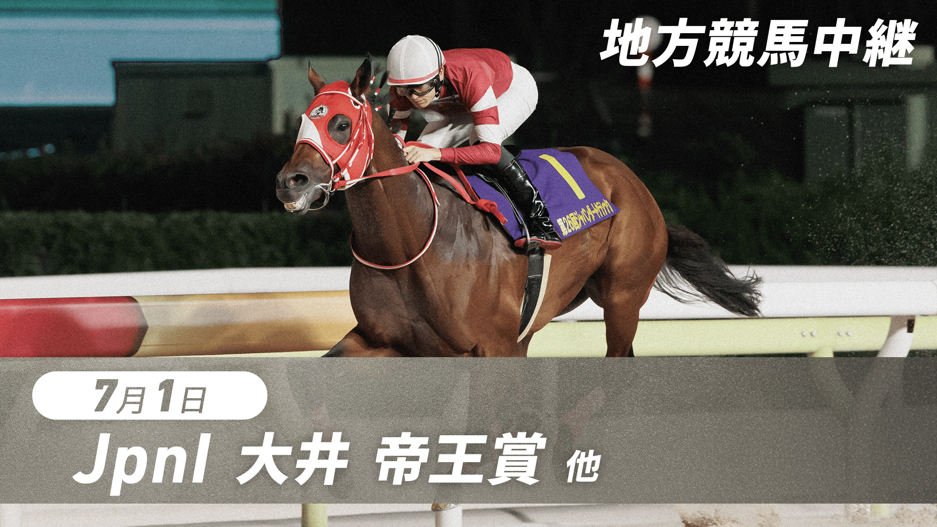 7.1 グリーンチャンネル地方競馬中継(帝王賞・大井) | 新しい未来の