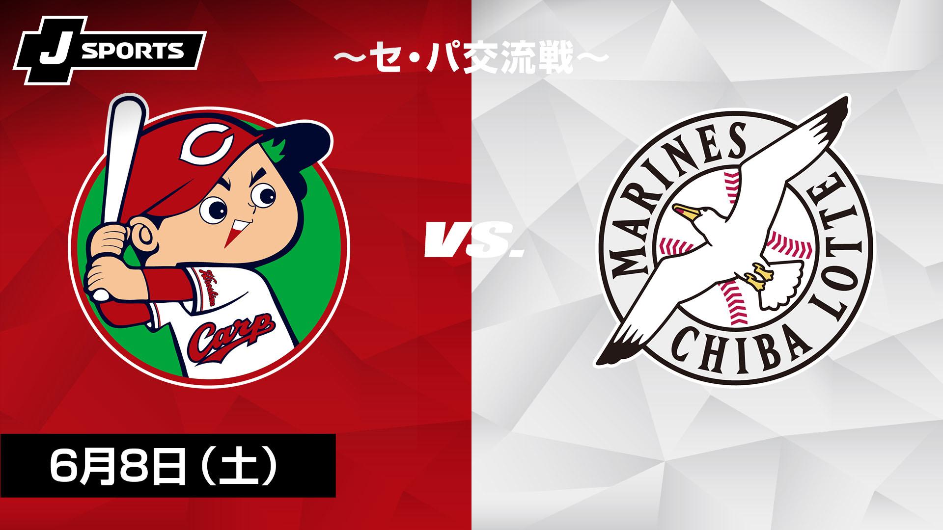 広島 vs. 千葉ロッテ(06/08) ～セ・パ交流戦～ 【プロ野球 広島東洋カープ主催試合 J SPORTS STADIUM2024】