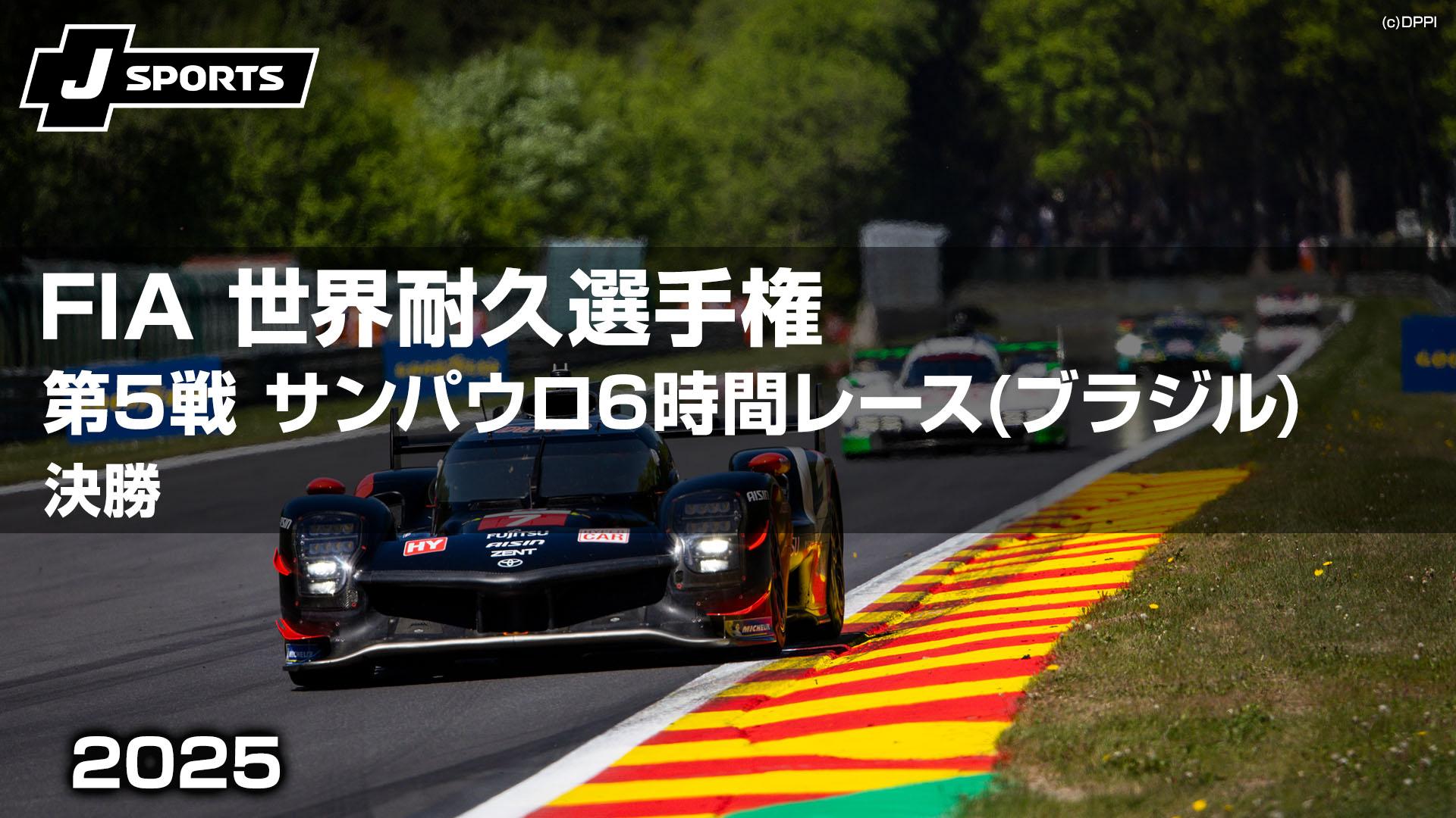 決勝 第5戦 サンパウロ6時間レース(ブラジル)【FIA 世界耐久選手権(WEC