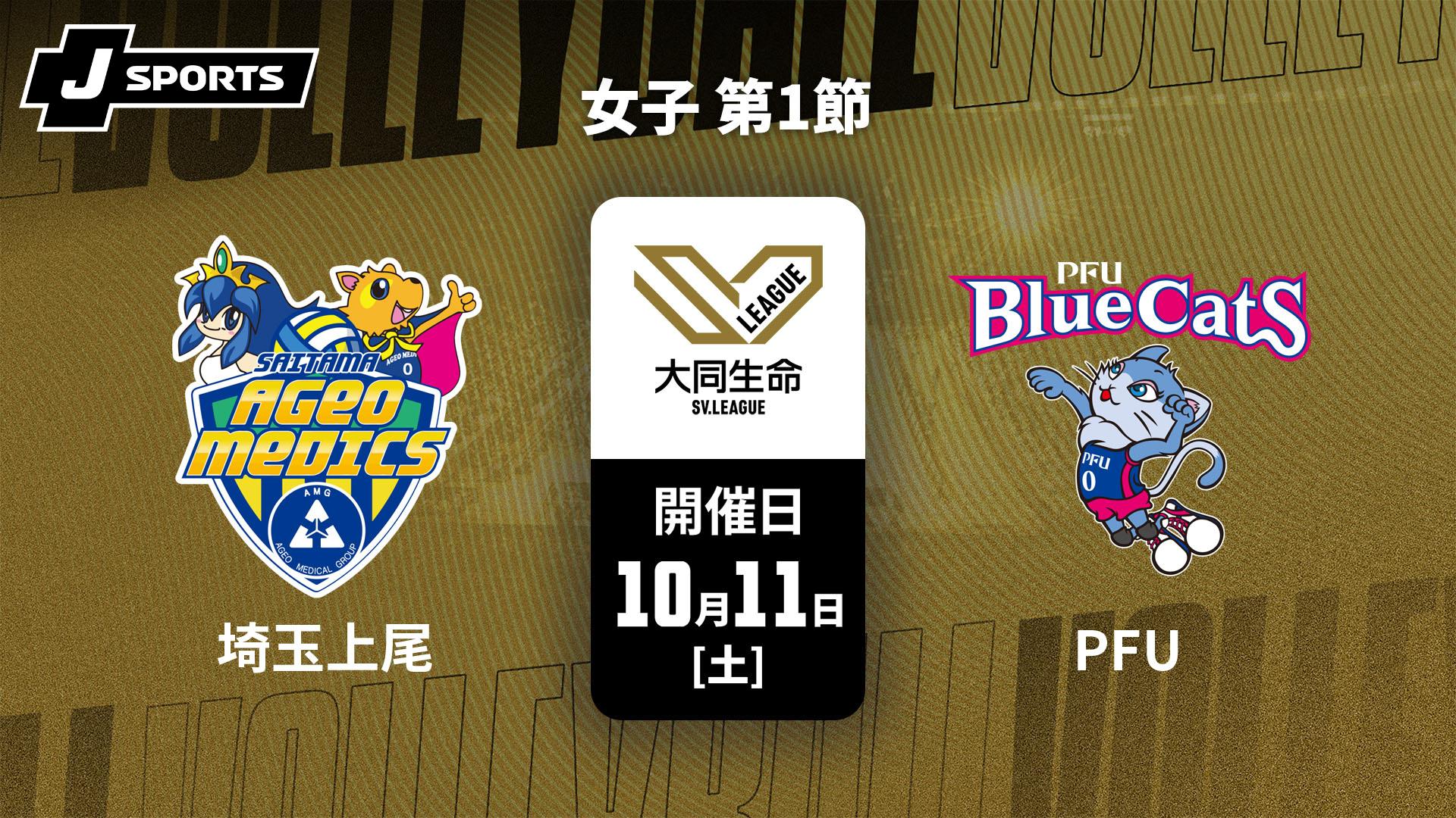 東レアローズ滋賀 vs. 埼玉上尾メディックス(11/1) 女子 第4節【大同