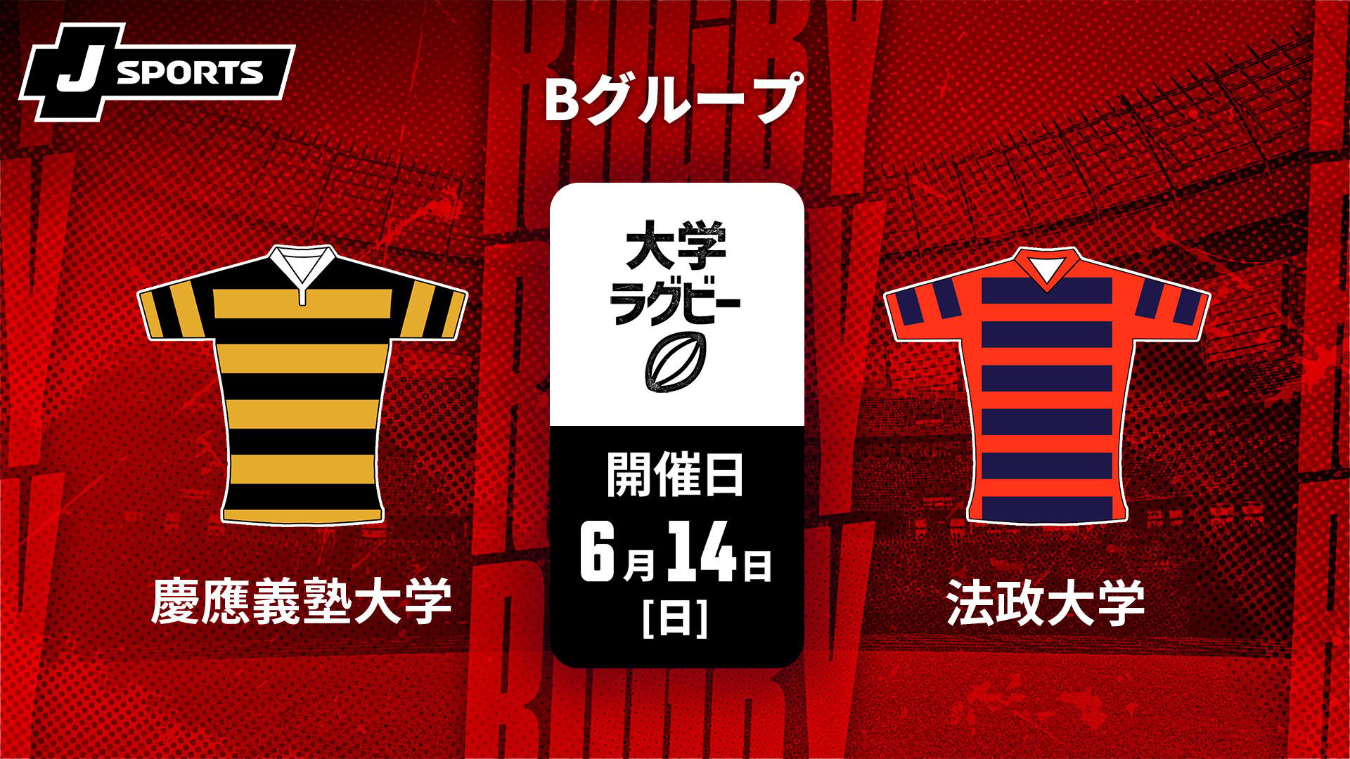 慶應義塾大学 vs. 法政大学 Bグループ【ラグビー 関東大学春季交流大会