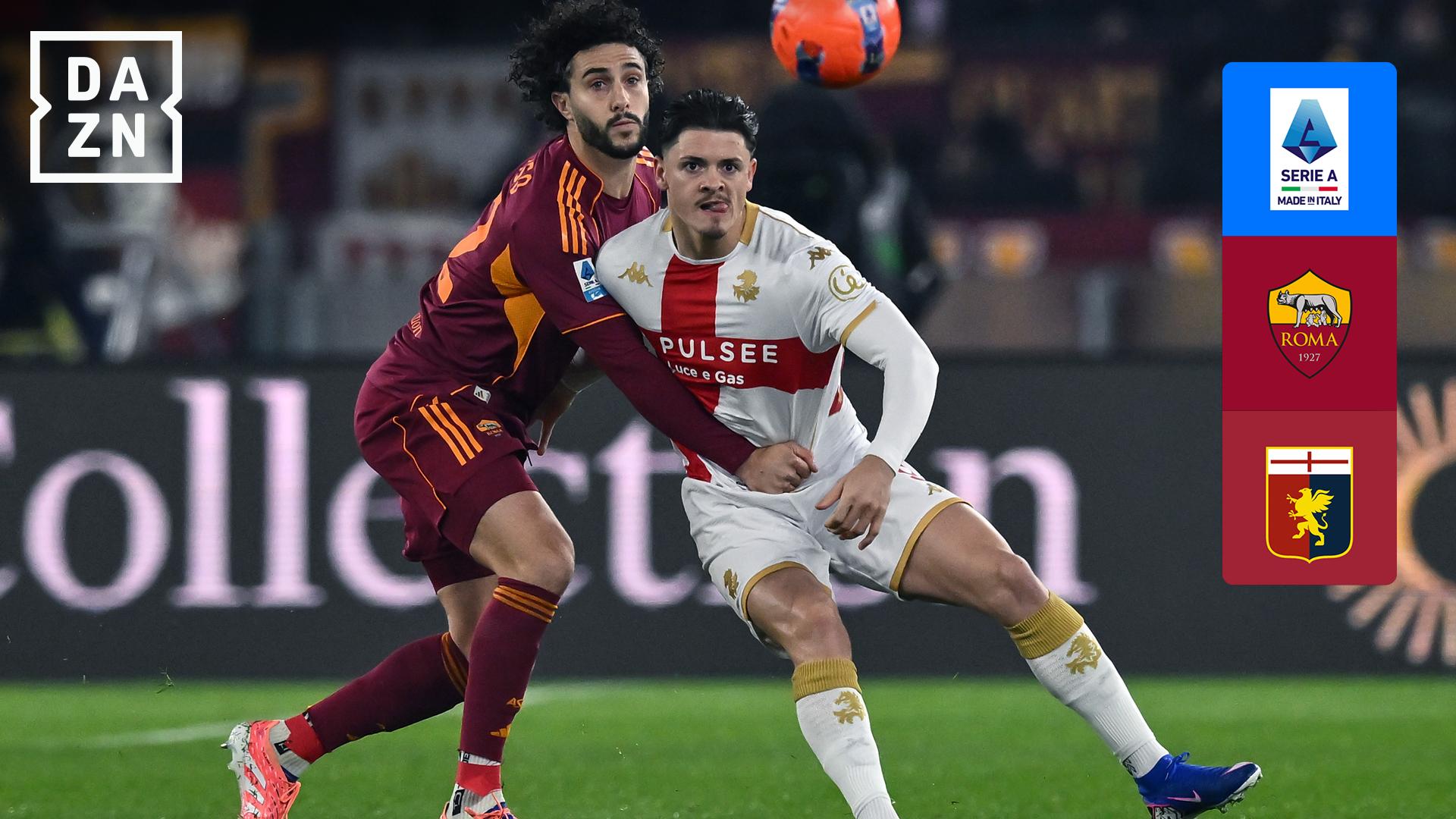 12.30 ローマ vs ジェノア : 第17節 ハイライト - セリエA - 第17節