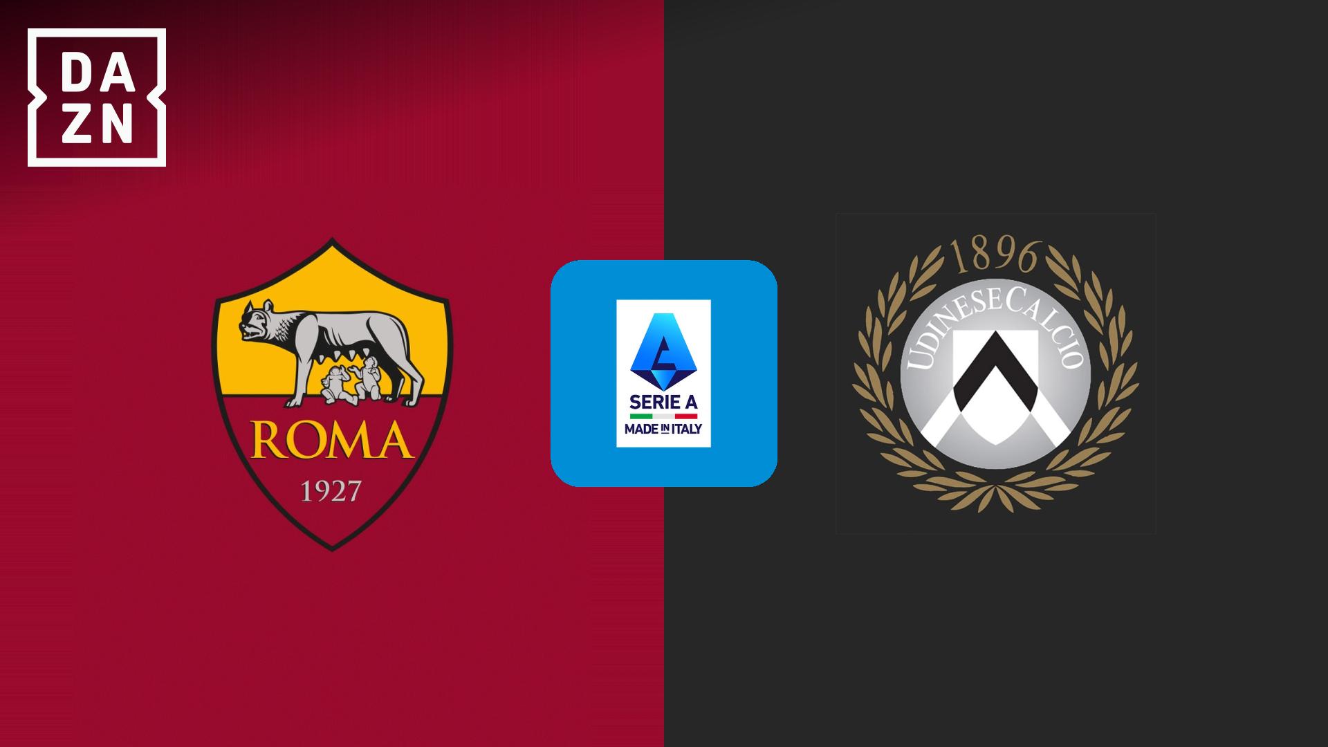 ローマ vs ウディネーゼ : 第11節 【セリエA】 | 新しい未来のテレビ