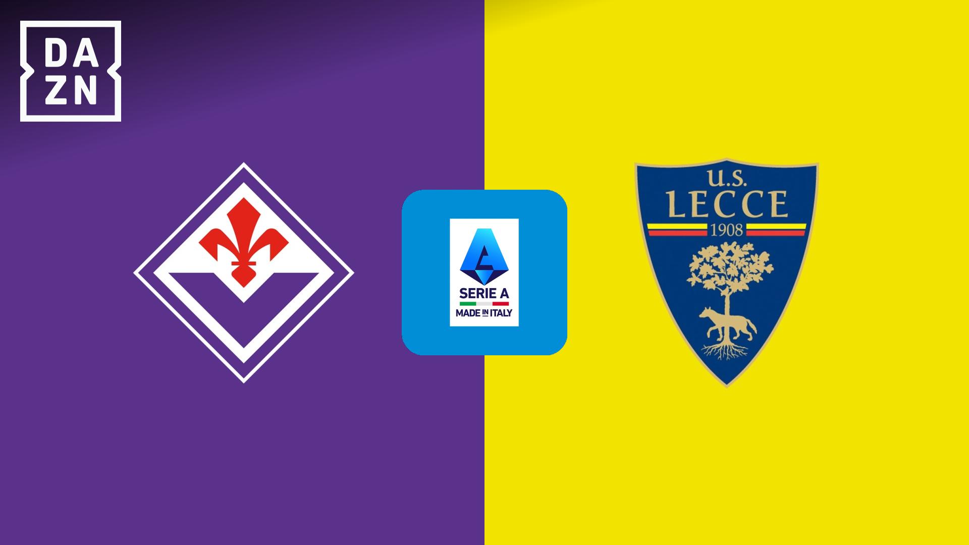 フィオレンティーナ vs レッチェ : 第10節 【セリエA】 | 新しい未来の