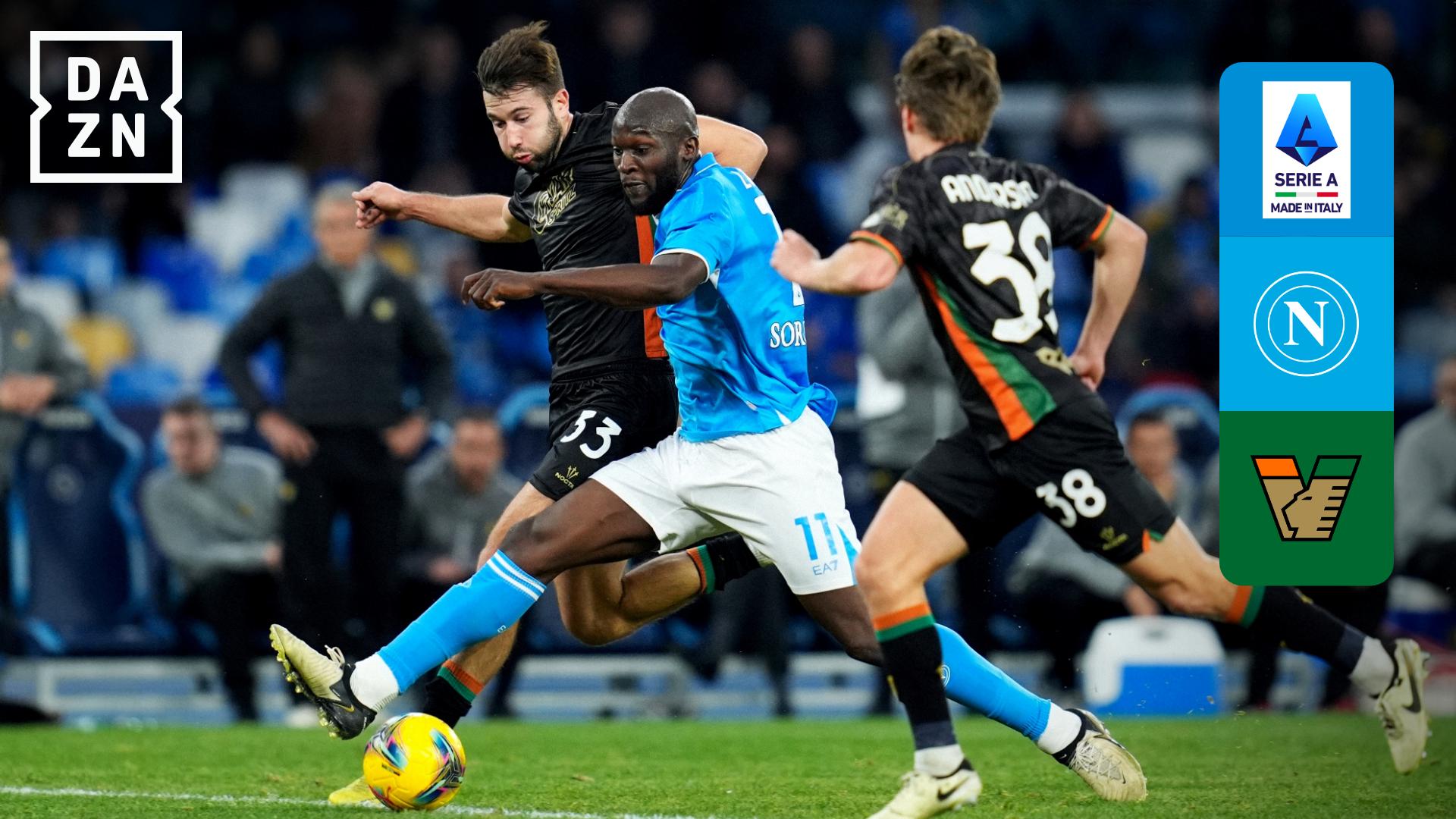 12.29 ナポリ vs ヴェネツィア : 第18節 ハイライト - セリエA - 第18  