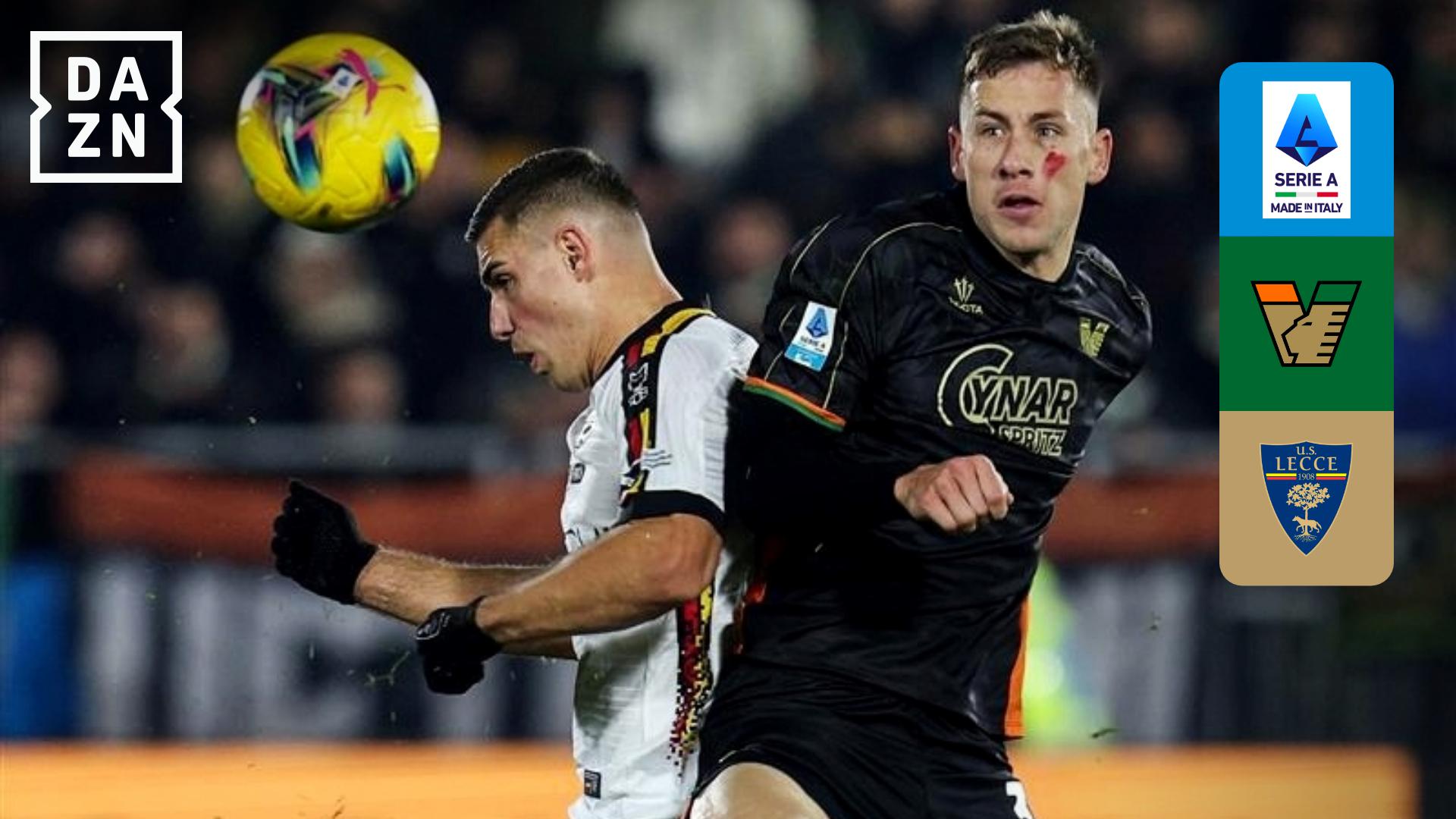 11.26 ヴェネツィア vs レッチェ : 第13節 ハイライト - セリエA