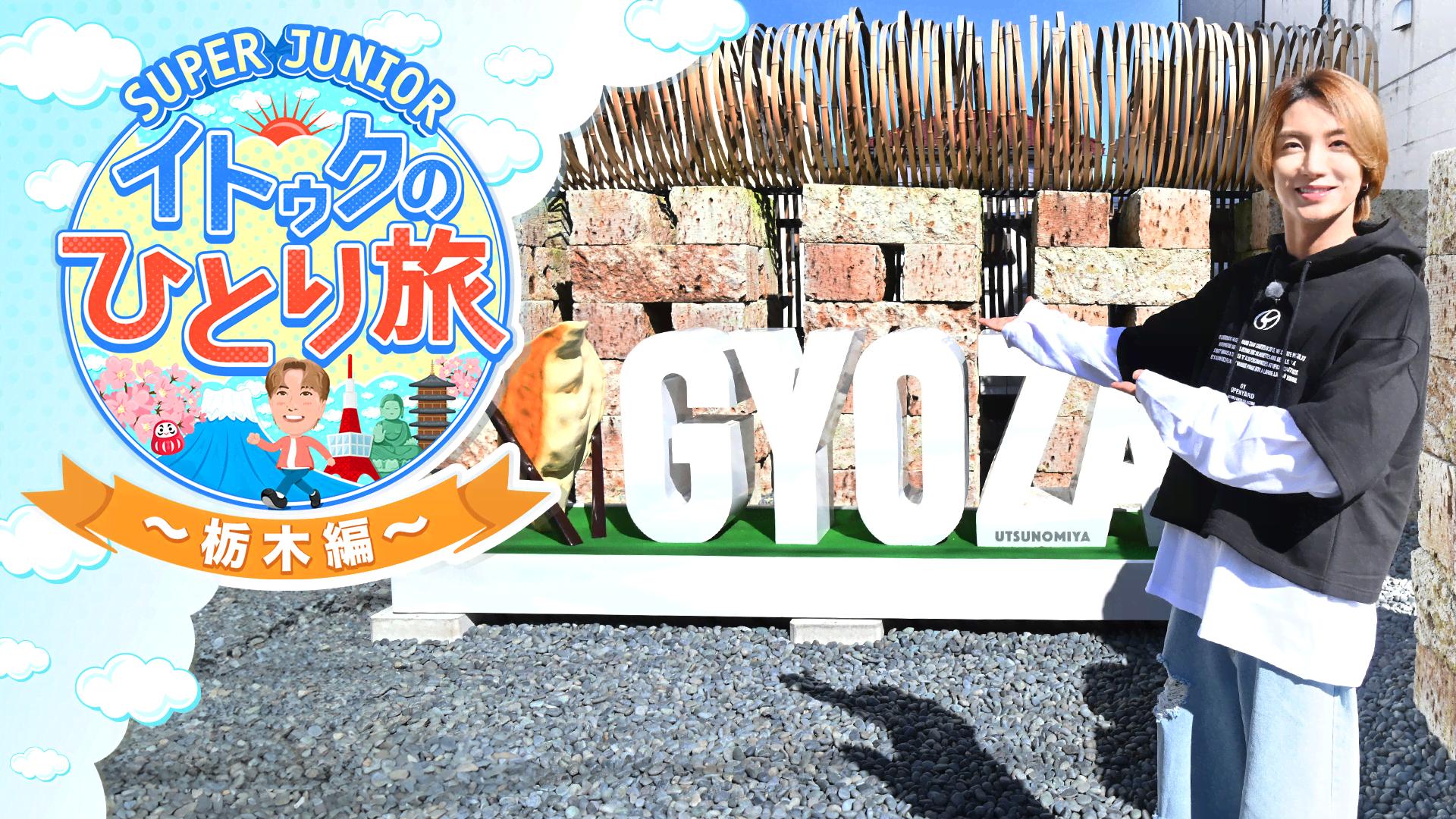 SUPER JUNIOR イトゥクのひとり旅　番組収録観覧　クリアファイル イトゥク出演！ KNTV『SUPER JUNIOR-イトゥクのひとり旅』番組公開収録