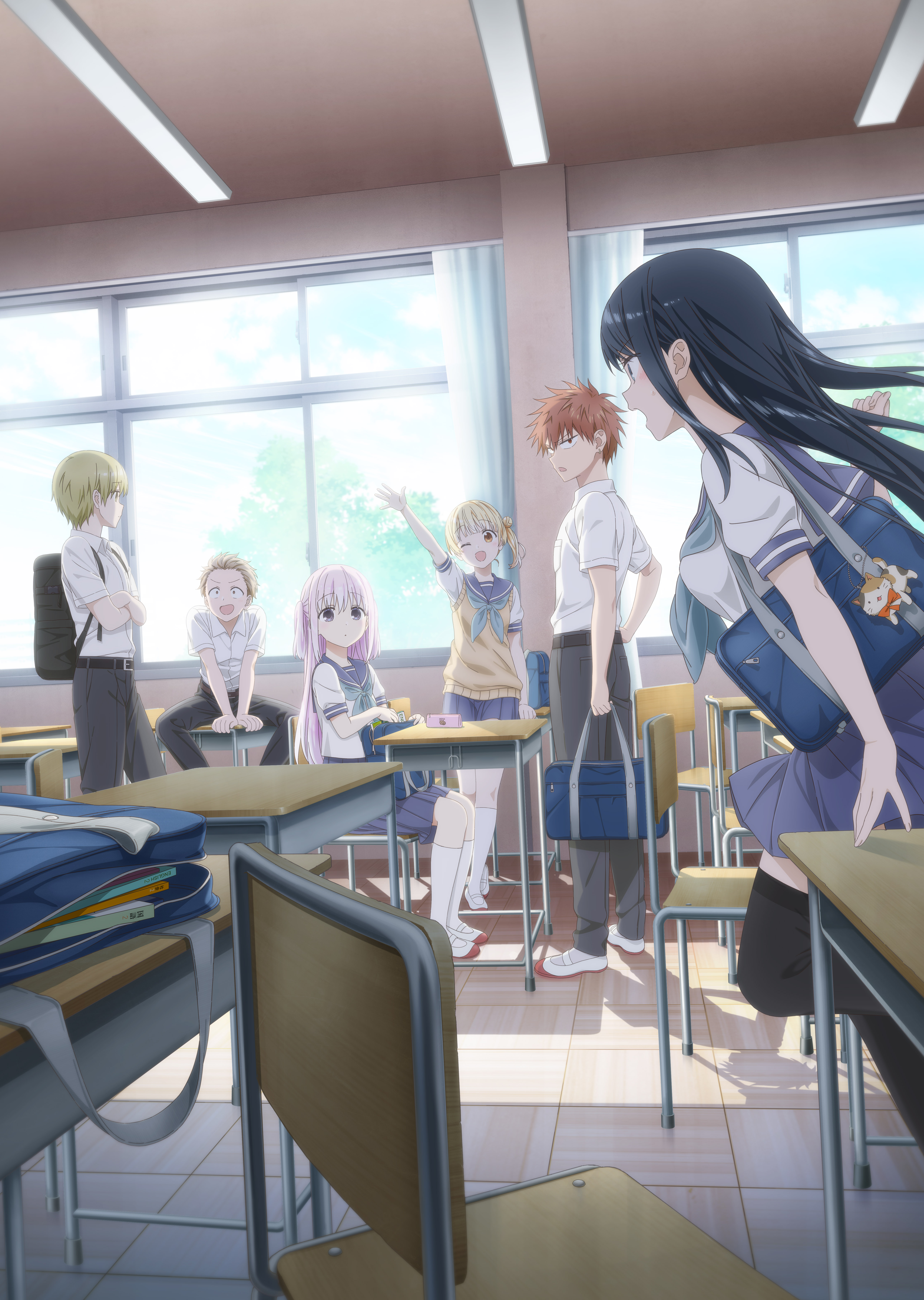 顔に出ない柏田さんと顔に出る太田君_KV