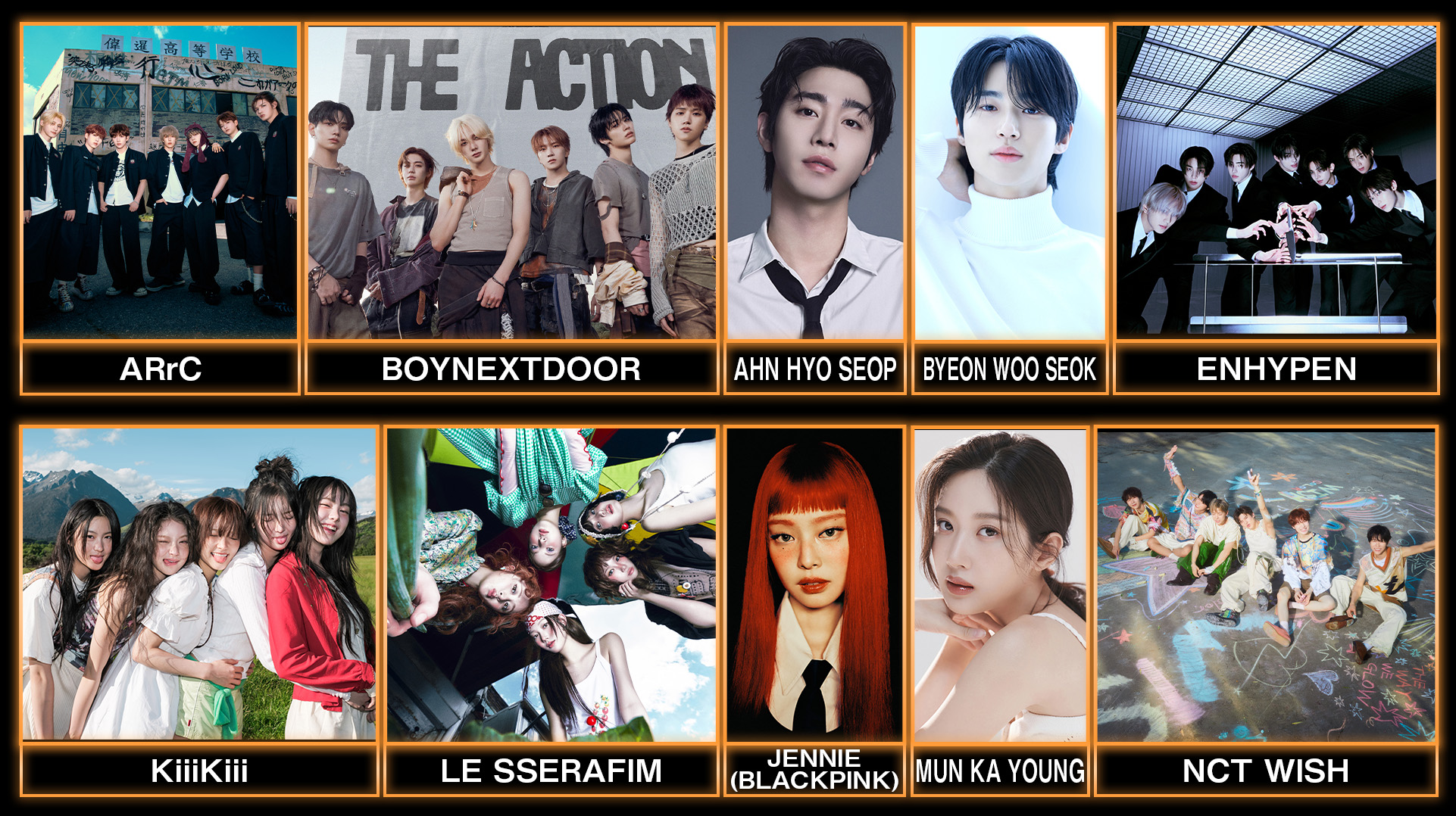 出演者まとめ①