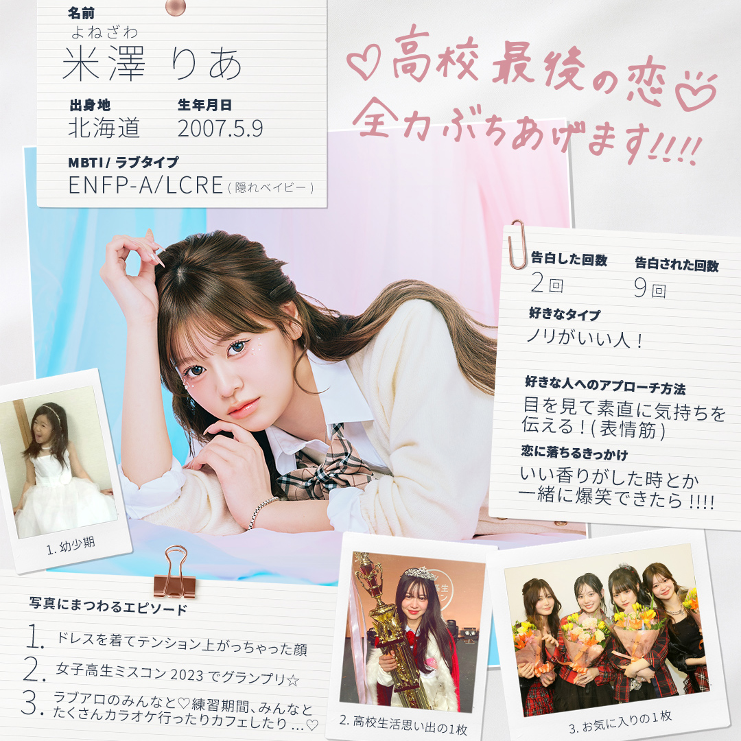 米澤 りあ（よねざわ りあ）