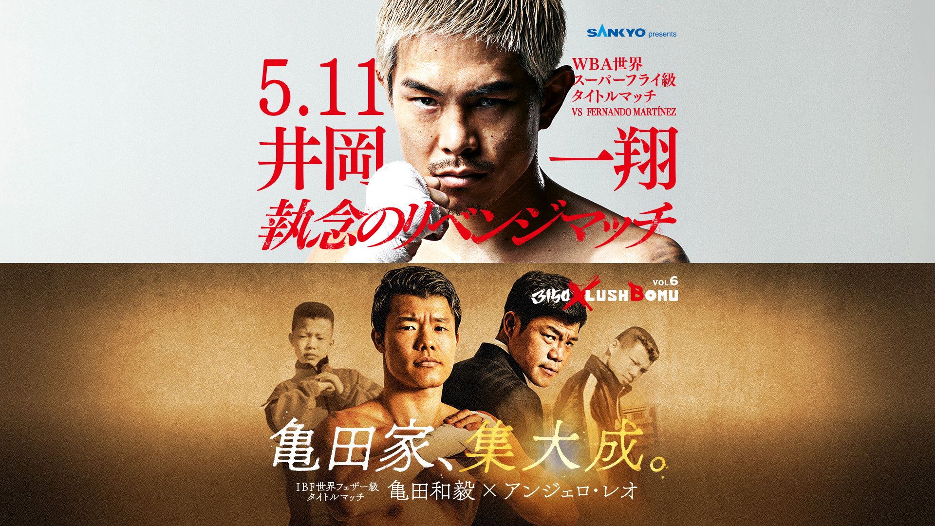 ボクシング世界戦配信情報｜大会スケジュールや対戦カードはこちら