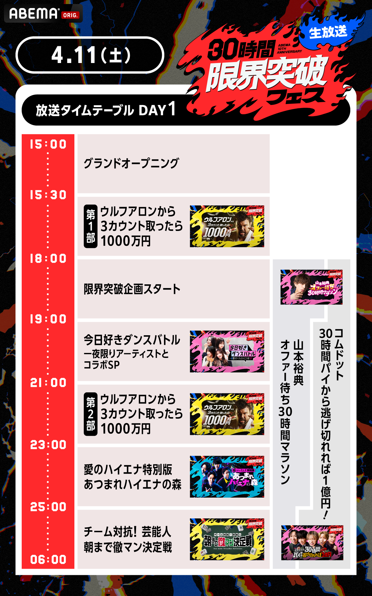 2026年4月11日(土) DAY1_タイテ