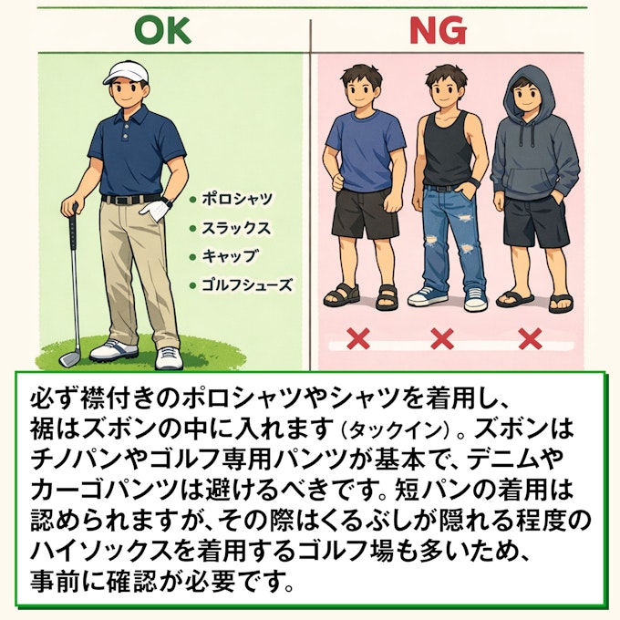 男性のドレスコード