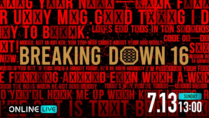 BREAKING DOWN16